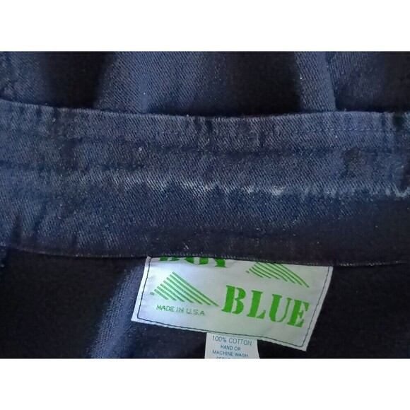 Vintage Denim Jean Jacket Women's Size Large Embellished Black Long Sleeve - Picture 7 of 10